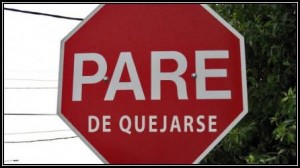 quejarse